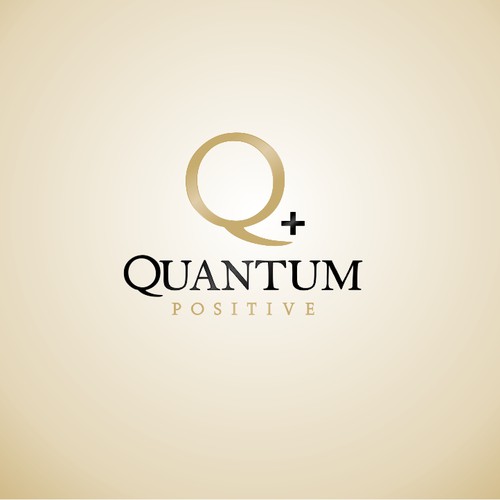 Create a brand logo for a new green, humanity conscious company: Quantum Positive