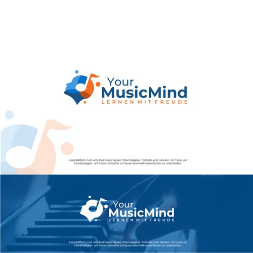 Music Mind logo design