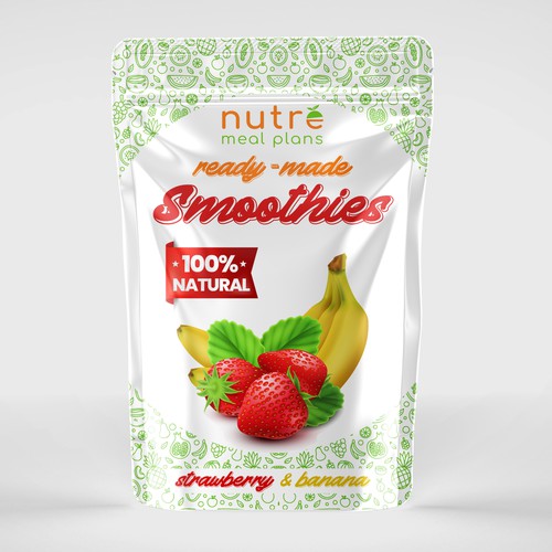 Package Design for Natural Smoothie