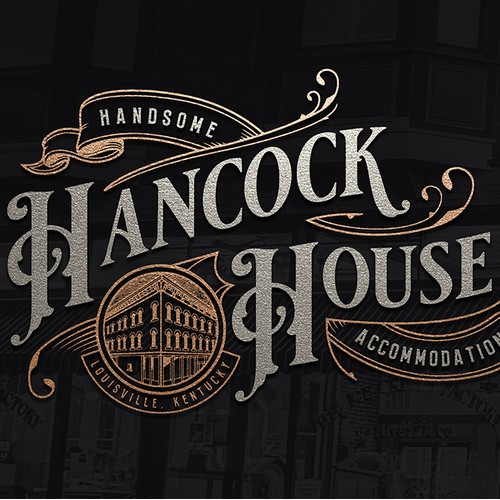 Vintage Logo for Hancock House