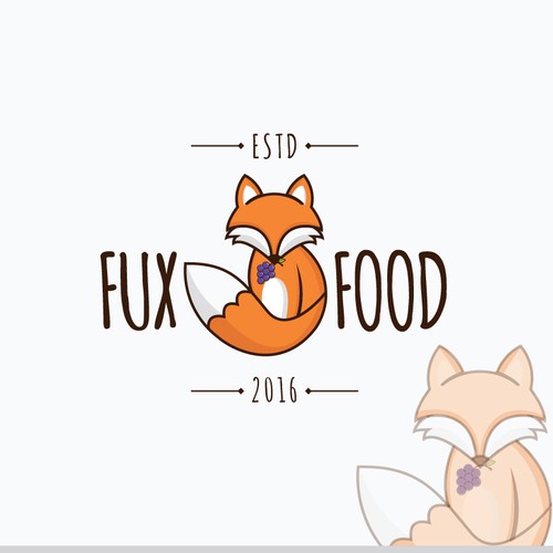 The nutrition blog "fuxfood" needs an illustrated "hipster" logo!