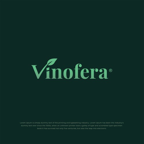 Vinofera Logo Design