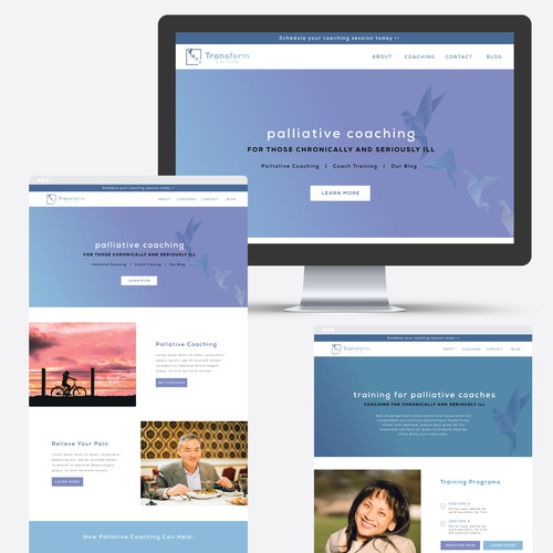 Website Design for Transform 2 Action