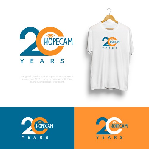 Logo Concept for "20 Years Hopecam"