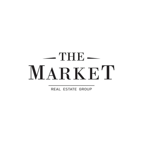 The Market: Sophisticated Logo for Real Estate