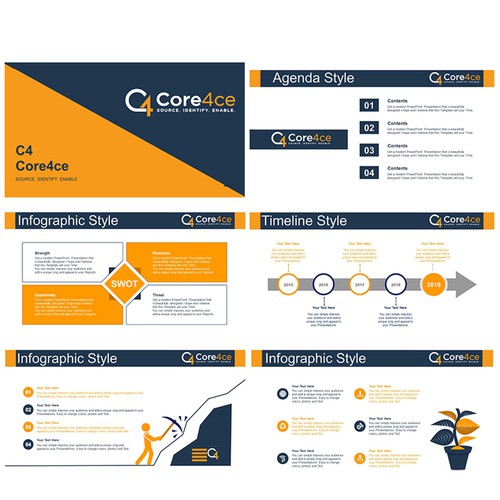 Powerpoint Template for Core4ce