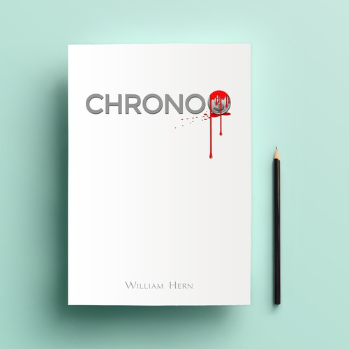 Design front cover for "CHRONOS" book