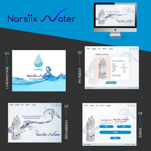 Narsiix Water Website