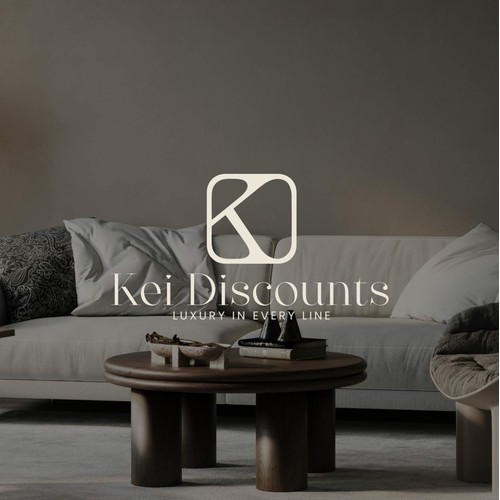 Kei Discount | Furniture Logo Design