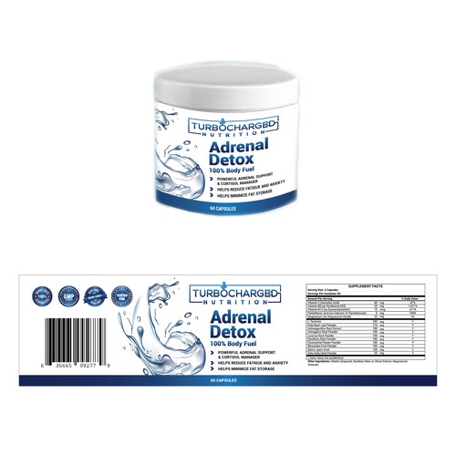 Adrenal Detox Label #2