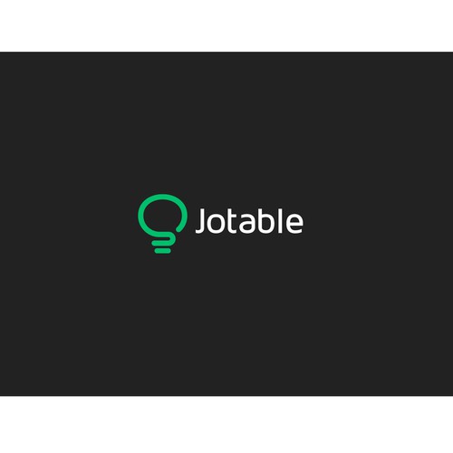 Create a visually inspiring logo, for Idea sharing site Jotable