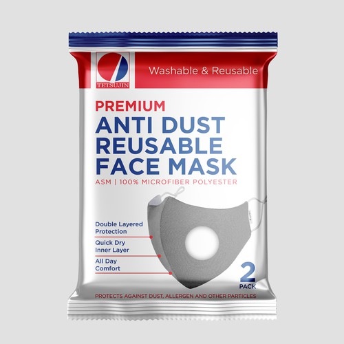 Washable Reusable Face Mask