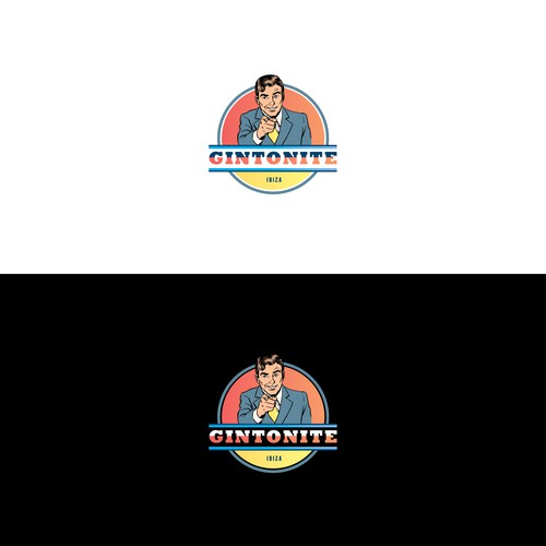 Logo for "Gintonite" Electronic Band