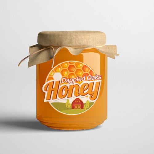 Honey Label Design