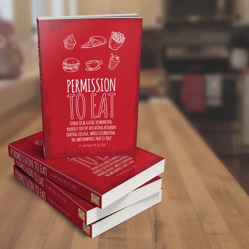 Permission to eat book cover design