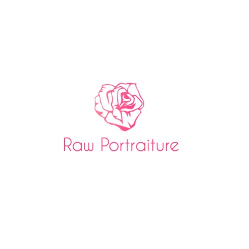 Raw Portraiture Logo Design
