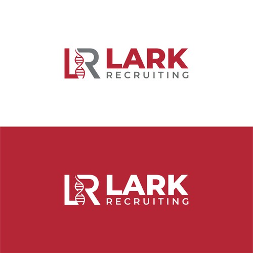 Lark Recruiting Logo Design