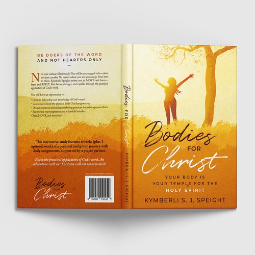 Bodies for Christ Book Cover Design Concept