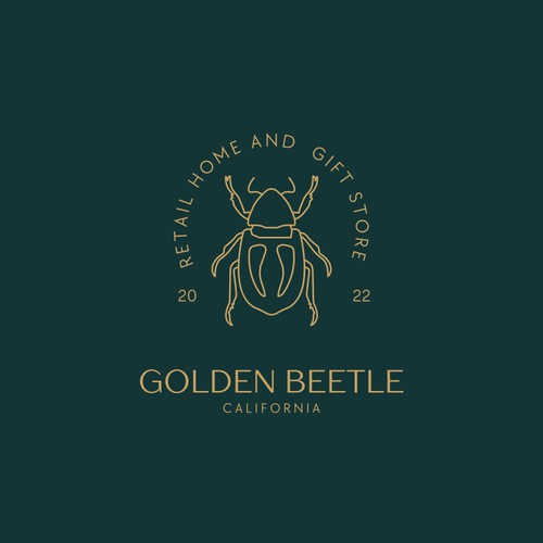 Golden beetle