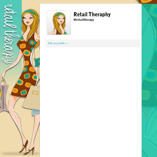 Retail Therapy needs a new twitter background