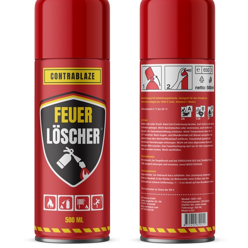 Fire Extinguisher Spray