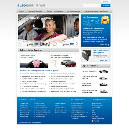 website design for Autoassurance