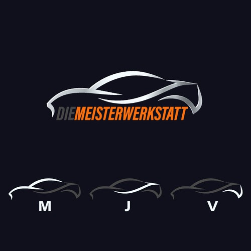 Absract Logo for a Car Shop Business