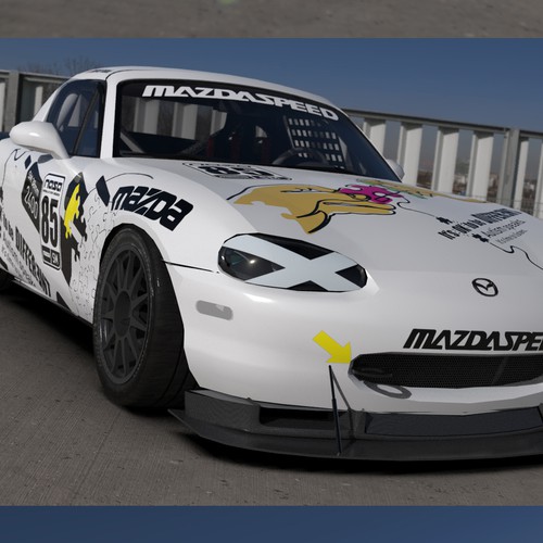 Car wrap - Miata