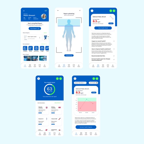 Patient Report Scan App