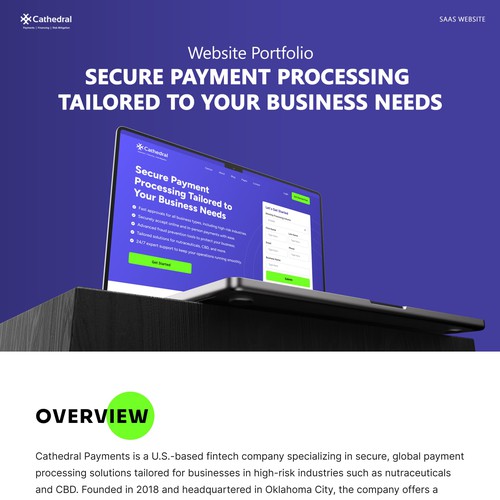 Payment Processing Web Page
