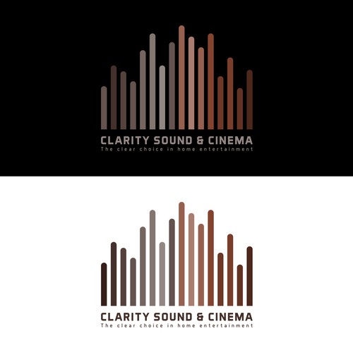 Create a hi-tech yet modern new logo for Serenity Sound & Cinema