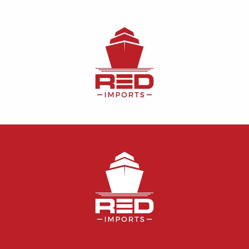 Minimalist Logo Design Project for Red Imports