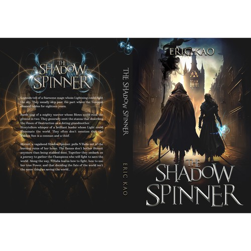 'The Shadow Spinner' book cover
