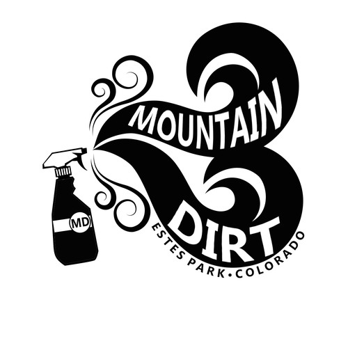 Mountain Dirt cleaning company logo