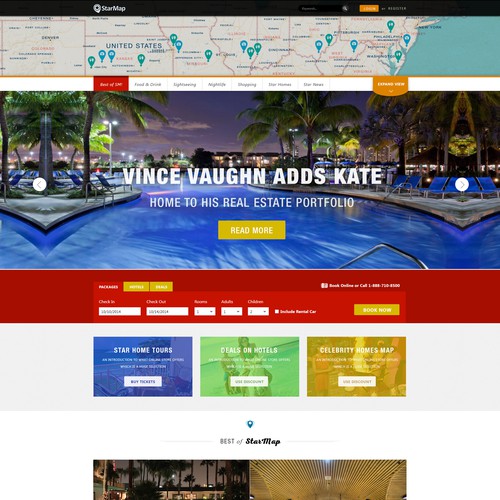 LA Travel & Sightseeing Digital Publisher Website Design