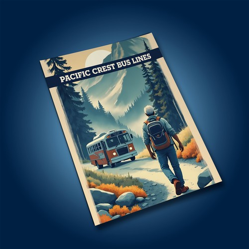 PACIFIC CREST BUS LINES || FLYER DESIGN