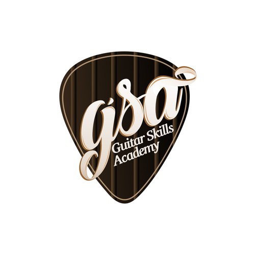 Classic logo concept for Guitar Skills Academy