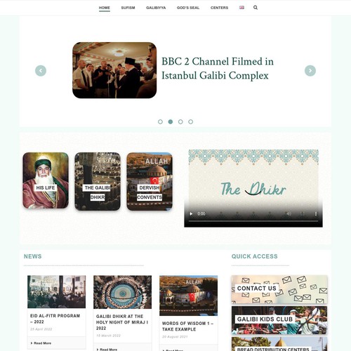 Galibi Foundation Web Design