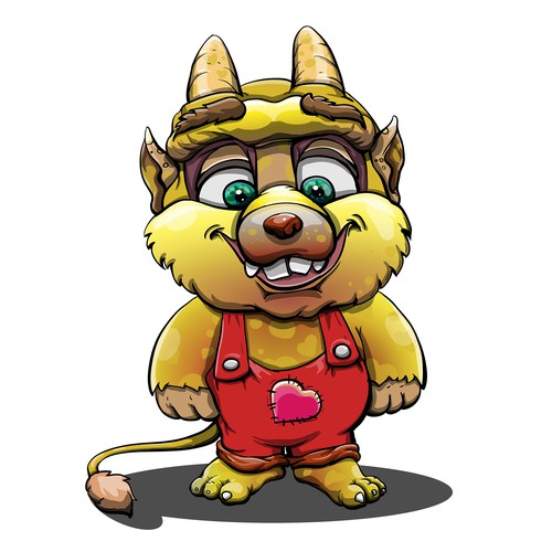 The East Beast - a fun mascot for an elementary school