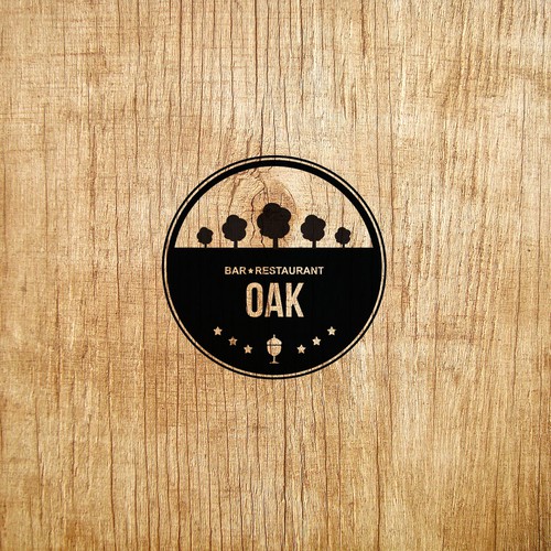 Create a logo for branding a new wine and whiskey bar!