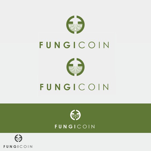 Elegant logo for FungiCoin company