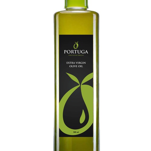 Creating a Label for the olive oil"Portuga"