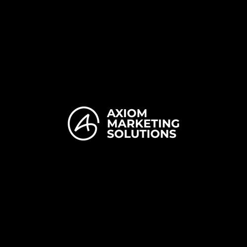 Letter A logo for marketing agency