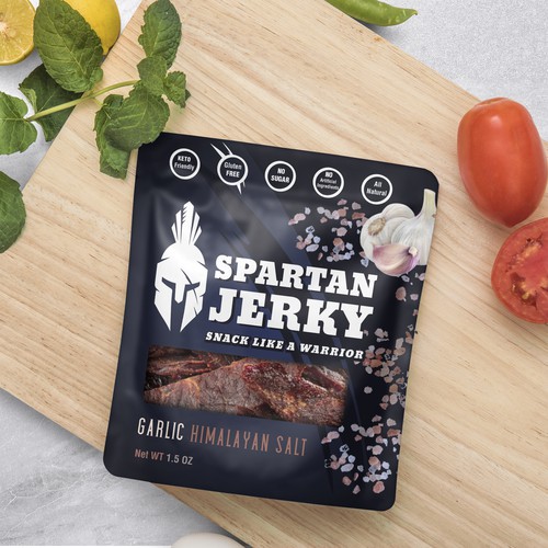 Jerky packaging design