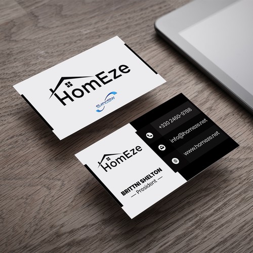 Homeze Business Card Design