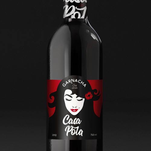 Casa Pola. Packaging for Spanish wine label