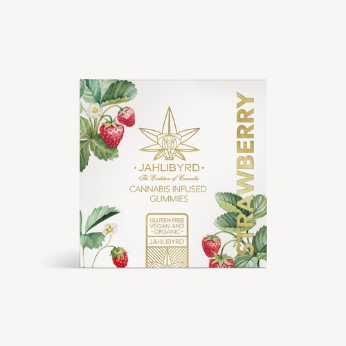 Packaging Design for Chic Organic Cannabis Edible Box