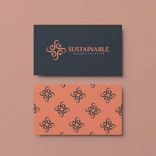 Logo concept for Sustainable Wealth Creation an accounting company