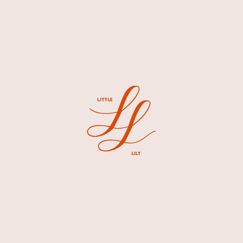 Feminine logo for Little Lily