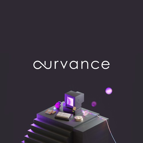 Logo for curvance